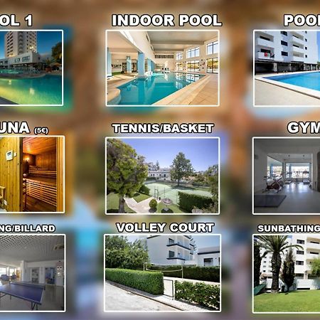 Sea View Apartment - 3 Swimming Pool & Fitness Albufeira Exterior foto